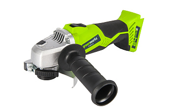 Угловая шлифовальная машина, аккумуляторная Greenworks G24AG, 24V, без АКБ и ЗУ Угловая шлифовальная машина, аккумуляторная Greenworks G24AG, 24V, без АКБ и ЗУ