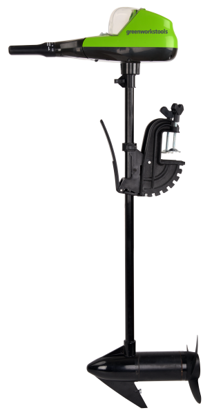 Лодочный мотор аккумуляторный Greenworks G40TM55, 40V, 25 кг, без АКБ и ЗУ