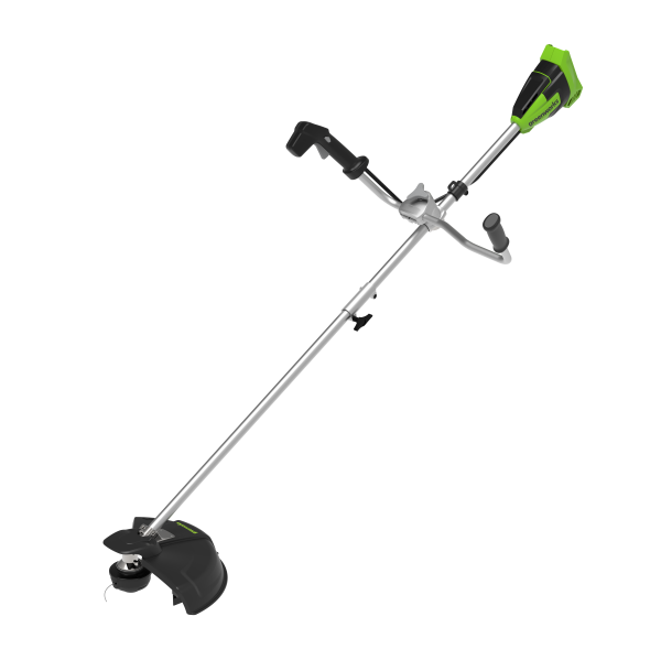 Триммер аккумуляторный Greenworks GD40BCB, 40V, 40 см, бесщеточный, с АКБ 6АЧ и ЗУ Триммер аккумуляторный Greenworks GD40BCB, 40V, 40 см, бесщеточный, с АКБ 6АЧ и ЗУ