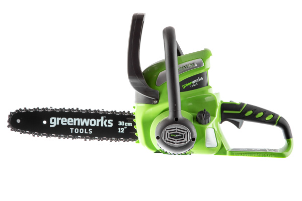Цепная пила аккумуляторная Greenworks G40CS30, 40V, 30 см, без АКБ и ЗУ Цепная пила аккумуляторная Greenworks G40CS30, 40V, 30 см, без АКБ и ЗУ