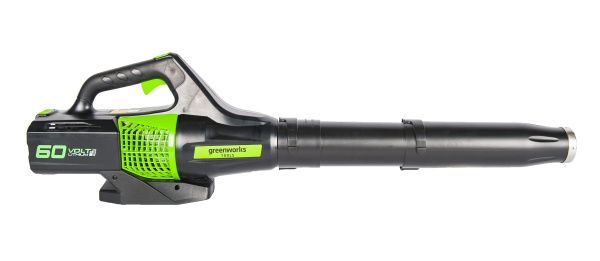 Воздуходув аккумуляторный Greenworks GD60ABK4, 60V, бесщеточный, c 1хАКБ 4 А.ч. и ЗУ Воздуходув аккумуляторный Greenworks GD60ABK4, 60V, бесщеточный, c 1хАКБ 4 А.ч. и ЗУ