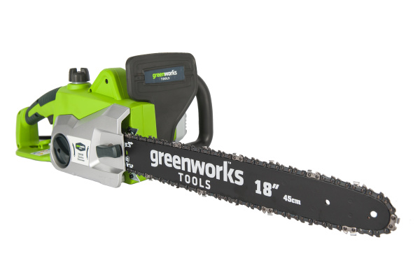 Цепная пила электрическая Greenworks GCS2046, 2000W, 45 см Цепная пила электрическая Greenworks GCS2046, 2000W, 45 см