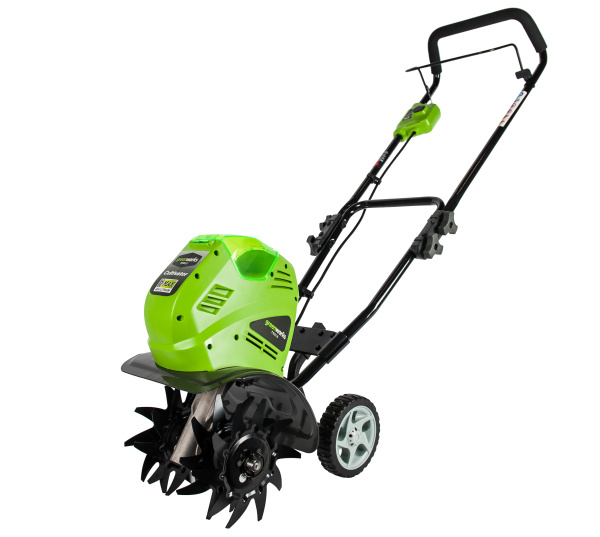 Культиватор аккумуляторный Greenworks G40TLK6, 40V, с 1хАКБ 6 А.ч и ЗУ Культиватор аккумуляторный Greenworks G40TLK6, 40V, с 1хАКБ 6 А.ч и ЗУ