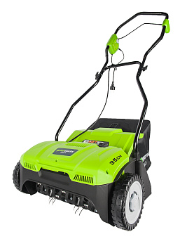 Аэратор электрический Greenworks GDT35, 1100W, 35 см