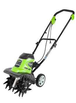 Культиватор элекстрический Greenworks GTL9526, 950W