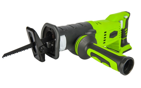 Пила сабельная аккумуляторная GreenWorks G24RS, 24V, без АКБ и ЗУ Пила сабельная аккумуляторная GreenWorks G24RS, 24V, без АКБ и ЗУ