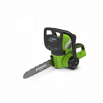 Цепная пила аккумуляторная Greenworks G40CS30II, 40V, 30 см,  с 1* АКБ 4АЧ и ЗУ