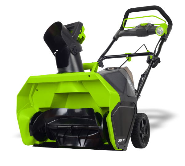 Снегоуборщик аккумуляторный Greenworks GD40STK6, 40V, 51 см, бесщеточный, с 1хАКБ 6 А.ч и ЗУ Снегоуборщик аккумуляторный Greenworks GD40STK6, 40V, 51 см, бесщеточный, с 1хАКБ 6 А.ч и ЗУ