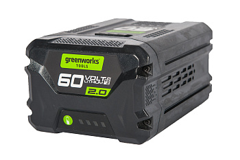 Аккумулятор GreenWorks G60B2, 60V, 2 А.ч Аккумулятор GreenWorks G60B2, 60V, 2 А.ч