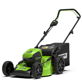 Газонокосилка аккумуляторная Greenworks GD60LM46HP, 60V, 46 см, бесщеточная, без АКБ и ЗУ