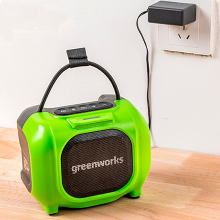 Беспроводная акустическая система аккумуляторная Greenworks Арт.3503107, 24V/220V, без АКБ и ЗУ
