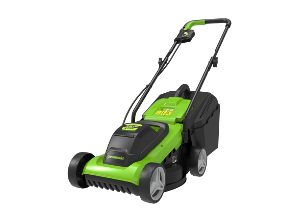 Газонокосилка аккумуляторная Greenworks G24LM32K2, 24V, 32 см, c АКБ 2АЧ и ЗУ