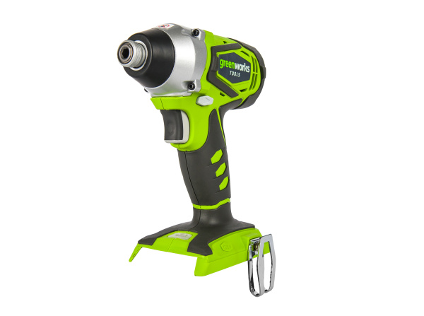 Шуруповерт ударный аккумуляторный Greenworks G24ID, 24V, без АКБ и ЗУ Шуруповерт ударный аккумуляторный Greenworks G24ID, 24V, без АКБ и ЗУ