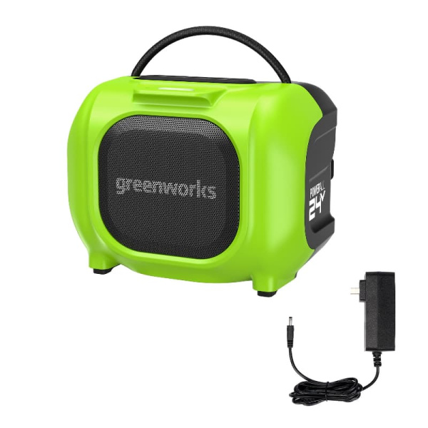 Беспроводная акустическая система аккумуляторная Greenworks Арт.3503107, 24V/220V, без АКБ и ЗУ